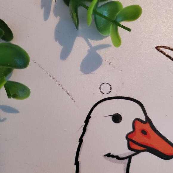 Interchsngeable Goose Welcome Sign *FLAWS/MISSING PIECES - Picture 7 of 15